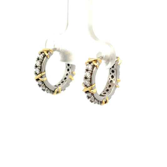 MEW-643 * (Moissanite Stone Earrings)