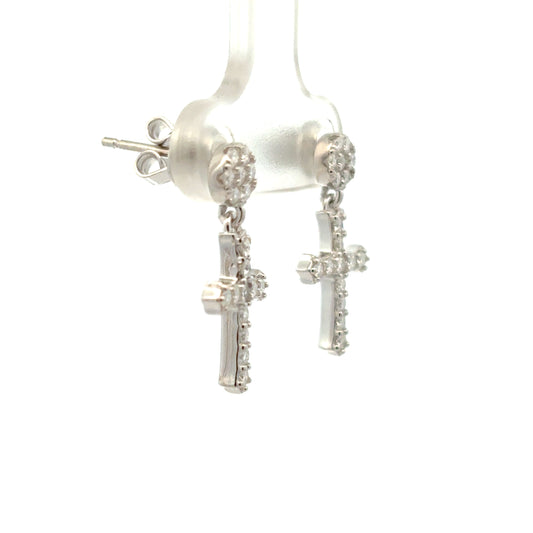 MEW-645 * push back (Moissanite Stone Earring)