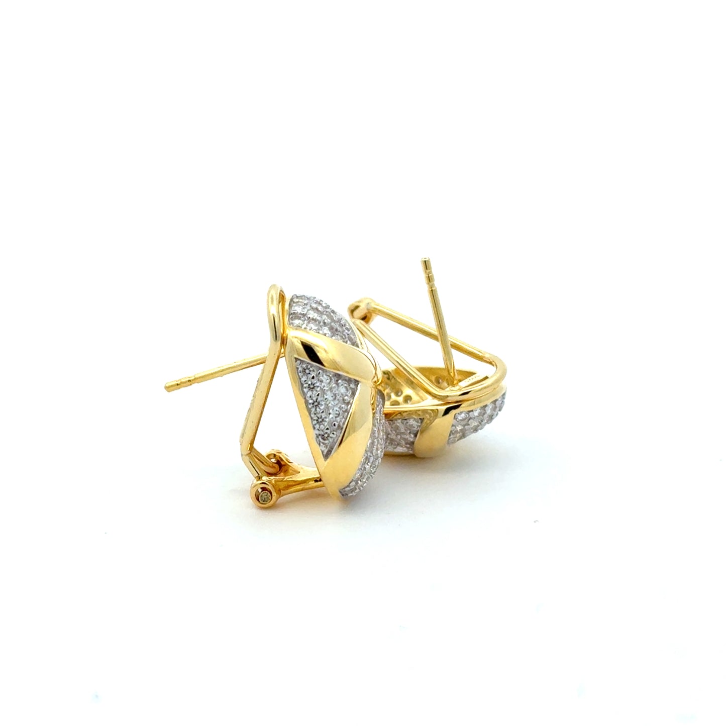 MEW-650 (Moissanite Stone Earring)