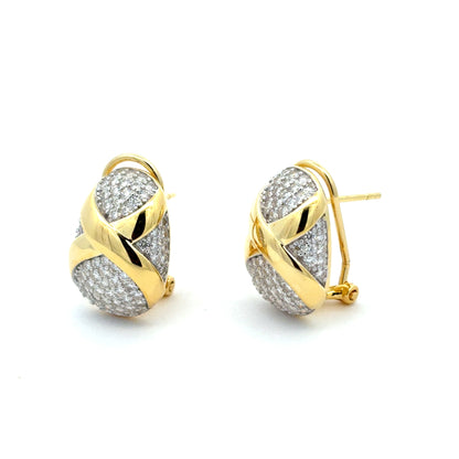 MEW-650 (Moissanite Stone Earring)