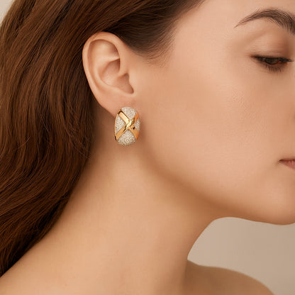 MEW-650 (Moissanite Stone Earring)