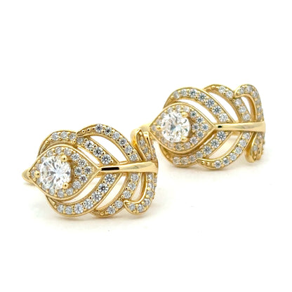 MEW-652  * (Moissanite Stone Earring)