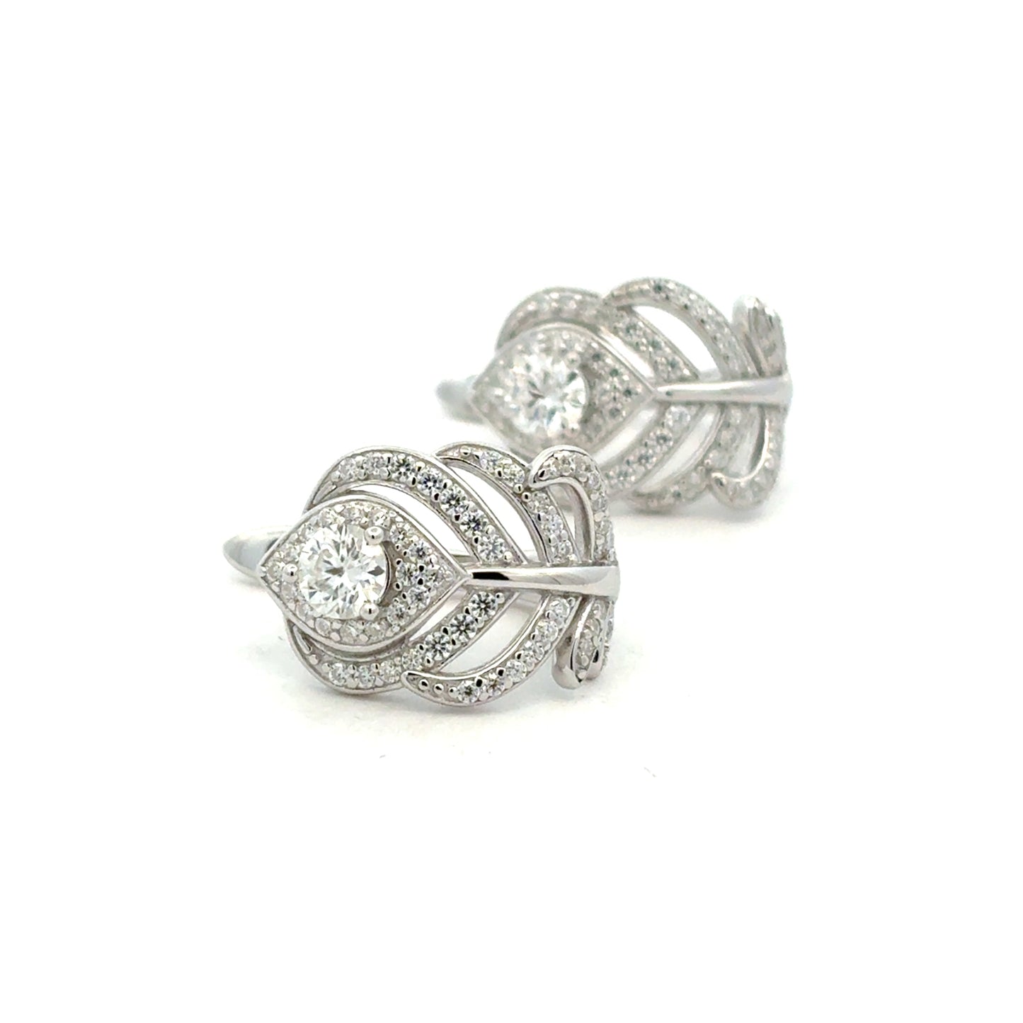 MEW-652  * (Moissanite Stone Earring)