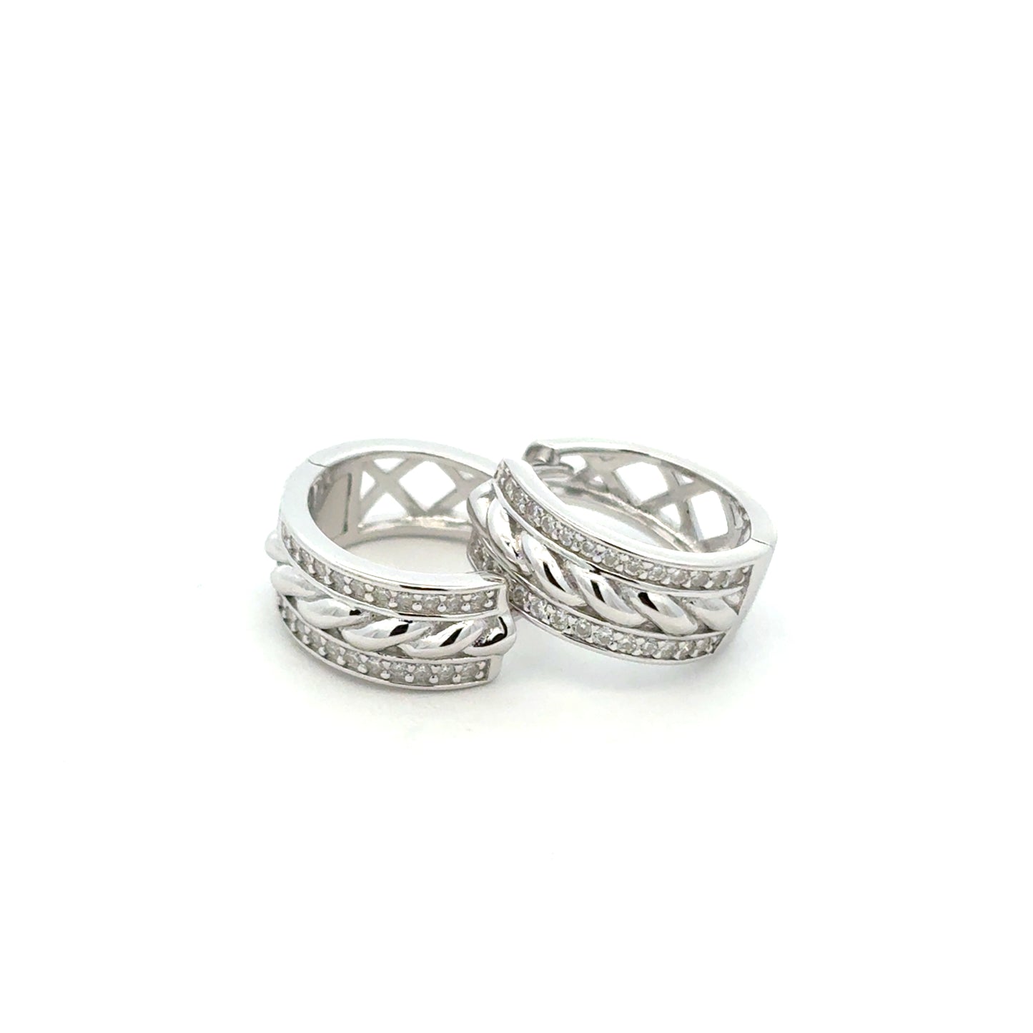 MEW-653 (Moissanite Stone Earring)
