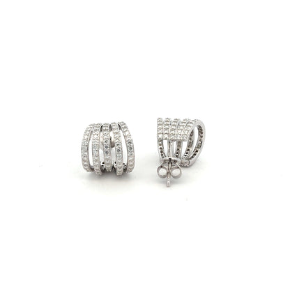 MEW-654  * (Moissanite Stone Earring)