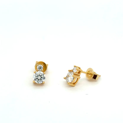 MEW-658 (Moissanite Stone Earring)
