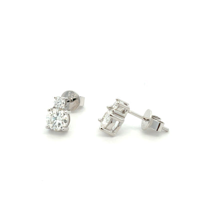 MEW-658 (Moissanite Stone Earring)