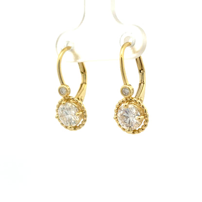 MEW-667 *(Moissanite Stone Earring)