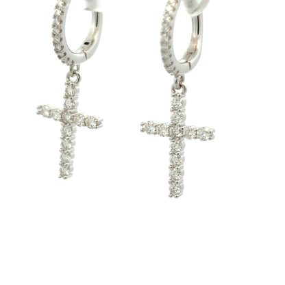 MEW-669 (Moissanite Stone Earring)