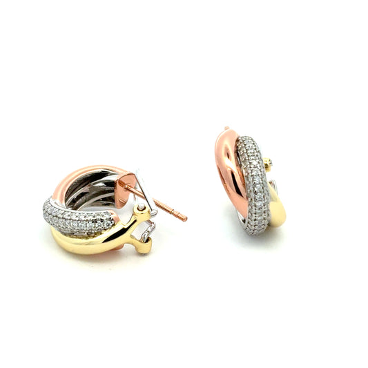 MEW-677 (Moissanite Stone Earring)