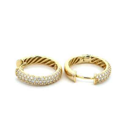 MEW-678 (Moissanite Stone Earring)