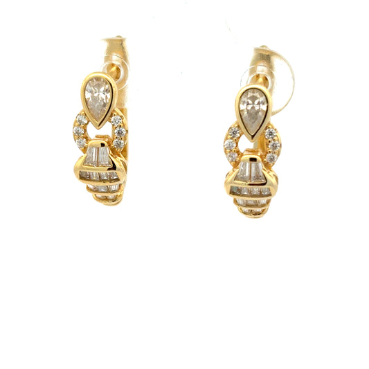 MEW-680 (Moissanite Stone Earring)