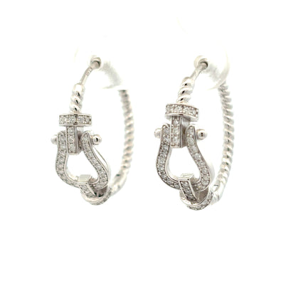MEW-687 * (Moissanite Stone Earring)