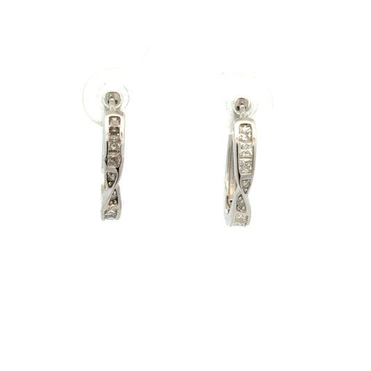 MEW-689 * (Moissanite Stone Earring)