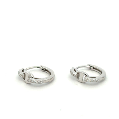 MEW-690 *  (Moissanite Stone Earring)