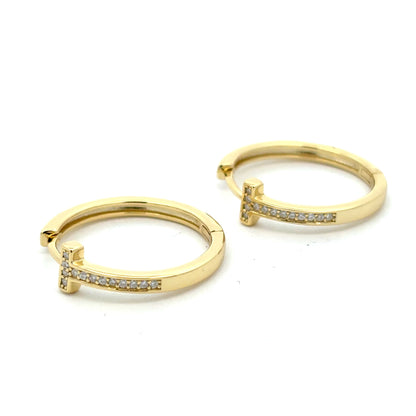 MEW-697 * (Moissanite Stone Earring)