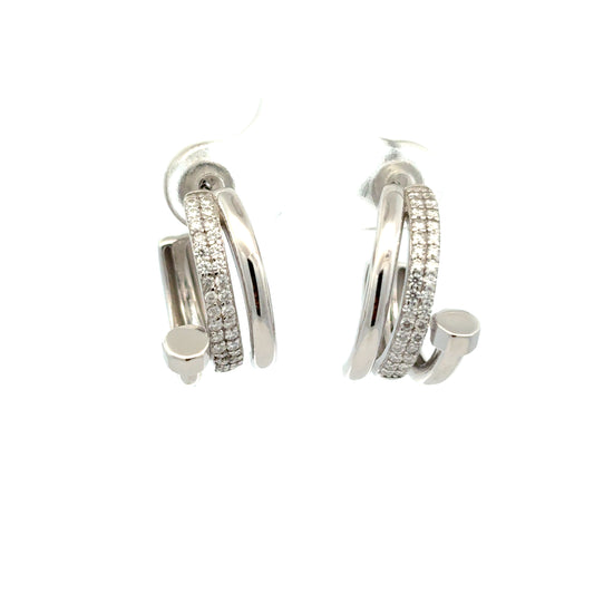 MEW-698 *(Moissanite Stone Earring)