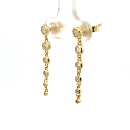 MEW-704 * (Moissanite Stone Earrings)