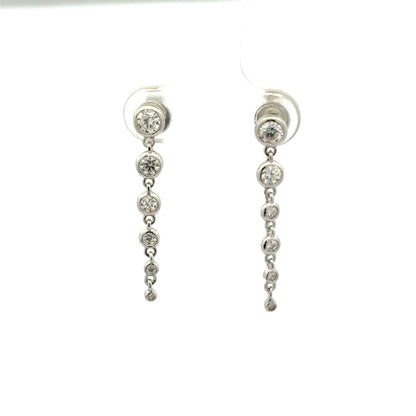 MEW-704 * (Moissanite Stone Earrings)