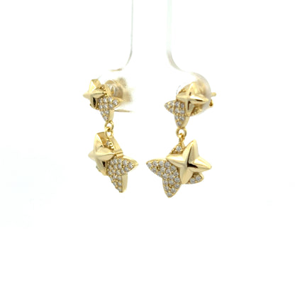 MEW-714 * (Moissanite Stone Earrings)