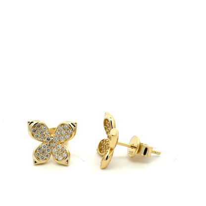 MEW-724 * push back (Moissanite Stone Earring)