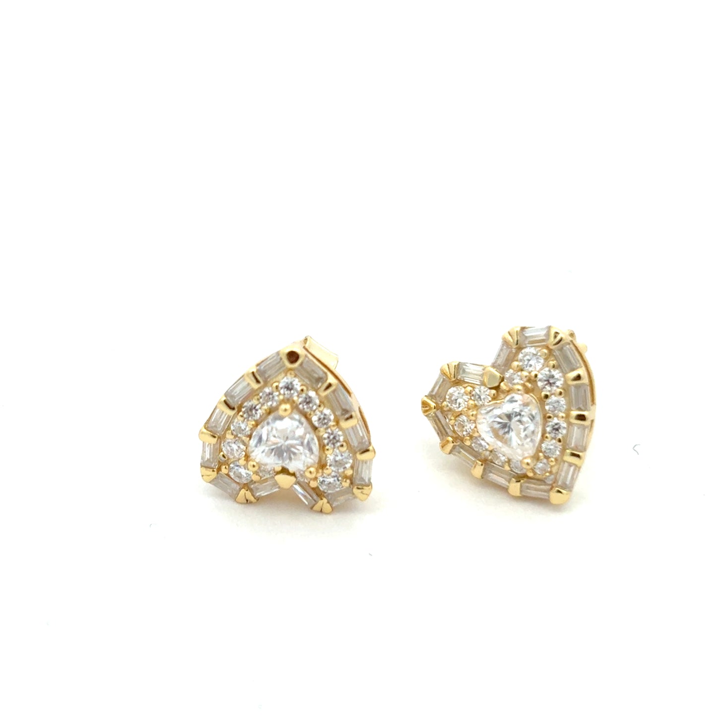 MEW-727 * push back (Moissanite Stone Earring)