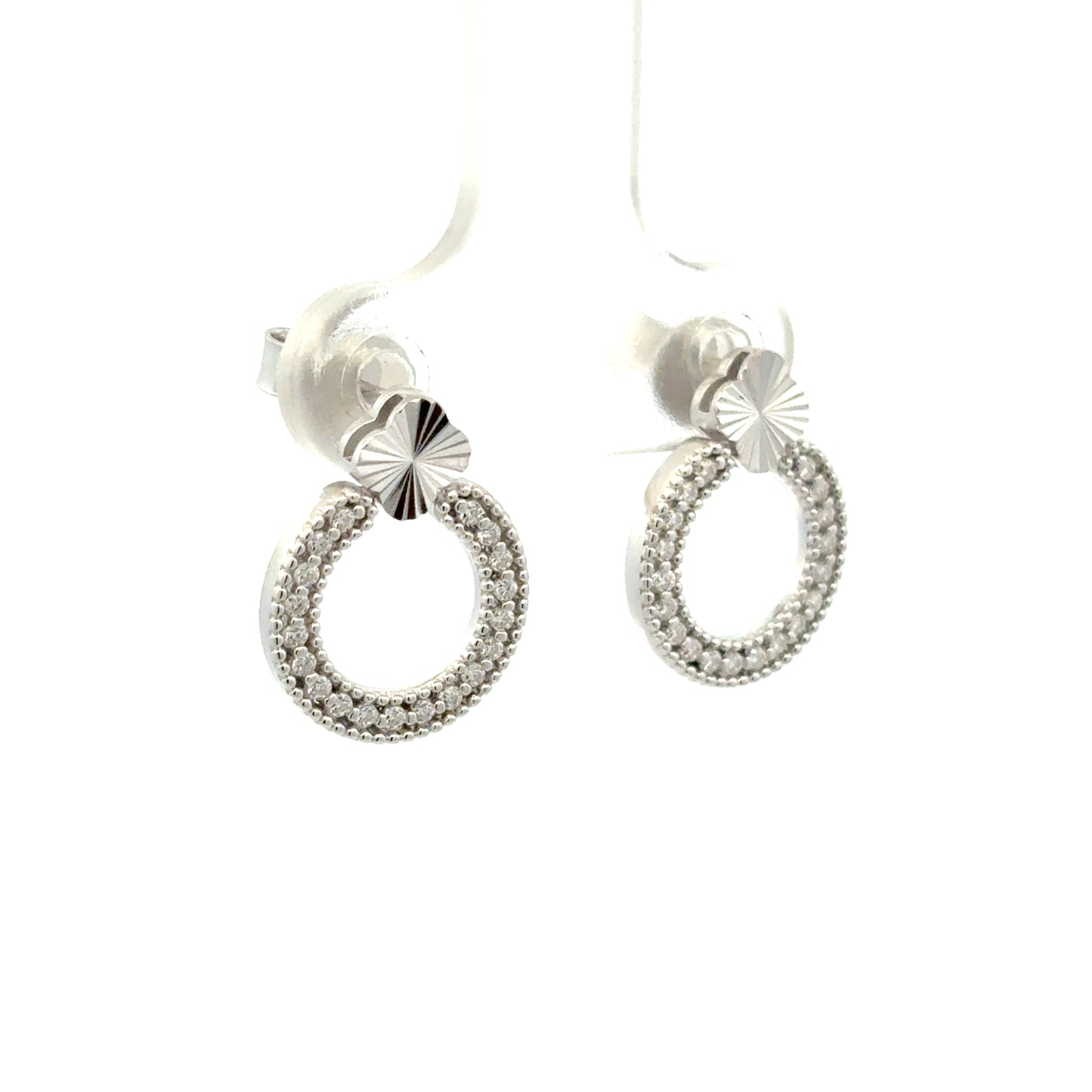 MEW-735 * (Moissanite Stone Earrings)