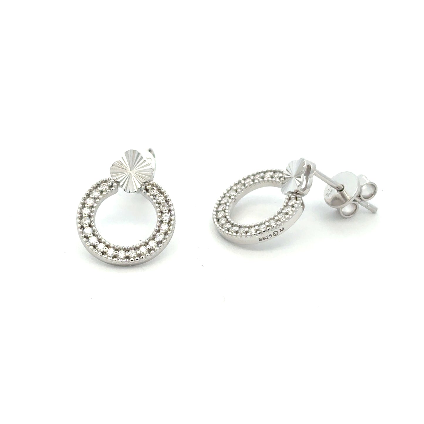 MEW-735 * (Moissanite Stone Earrings)