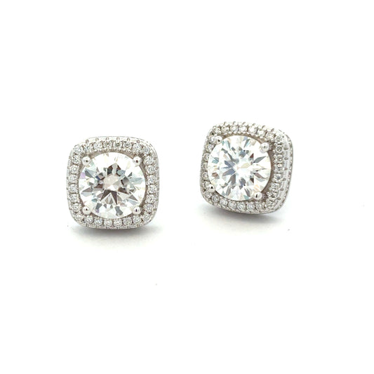 MEW-88 * (Moissanite Stone Earring)
