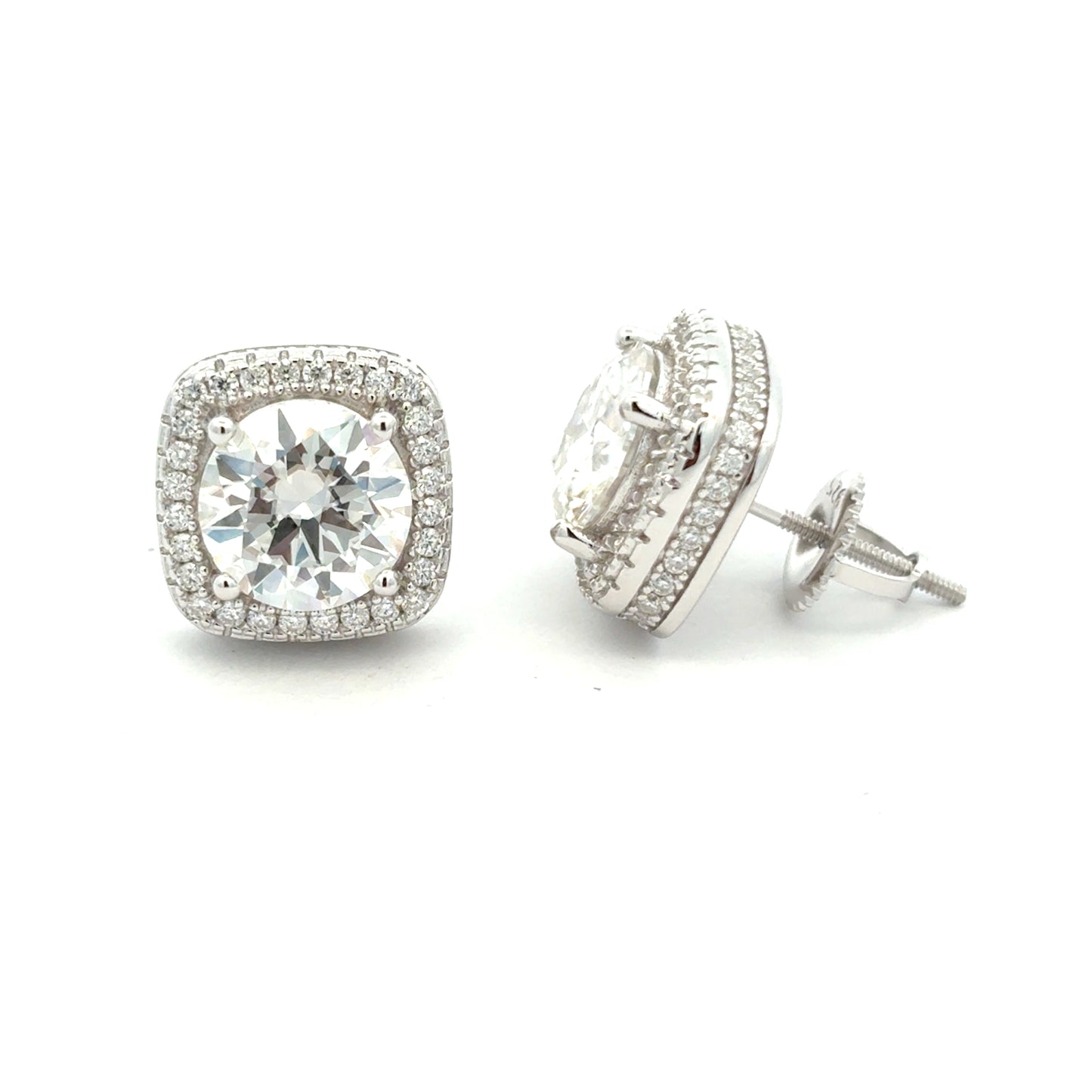 MEW-88 * (Moissanite Stone Earring)