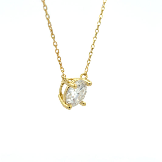 MNW-27 * (Moissanite Necklace)