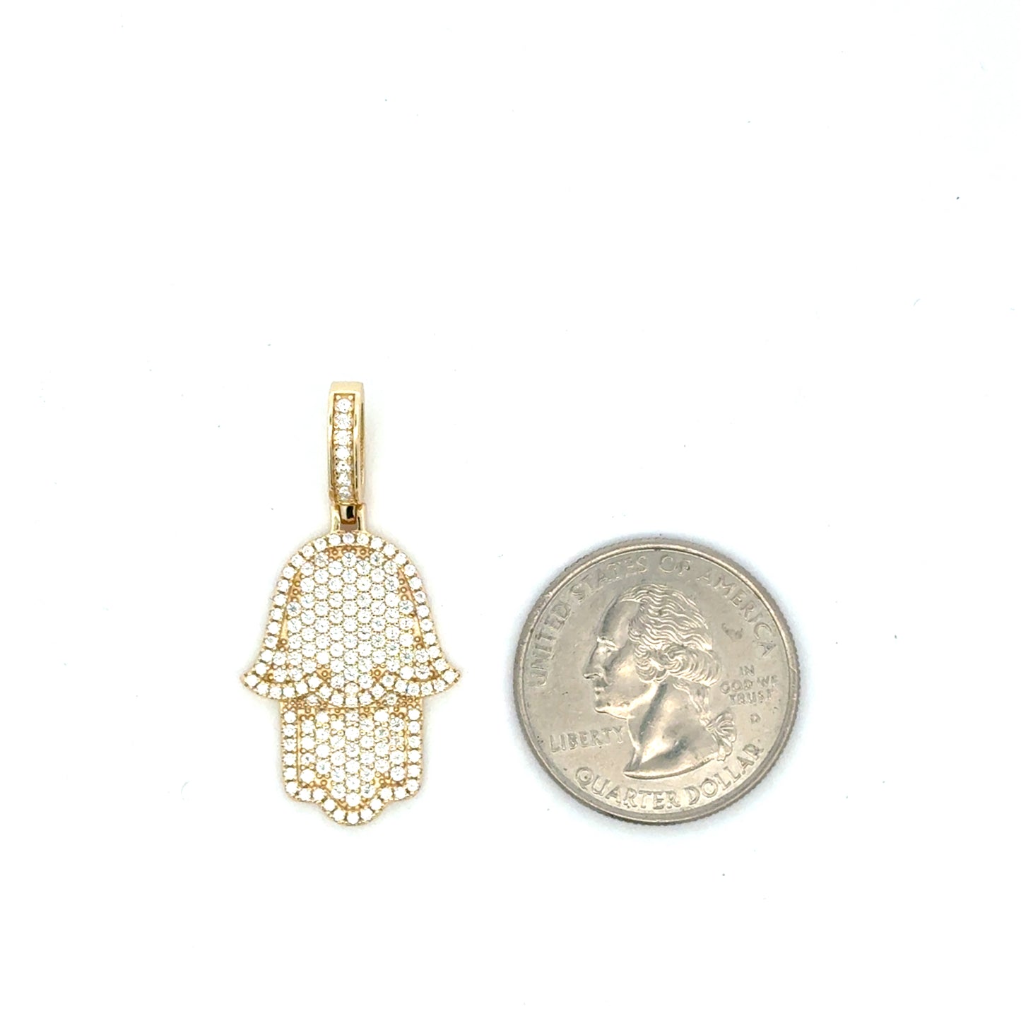 MP-107 (Moissanite Hand Pendant)