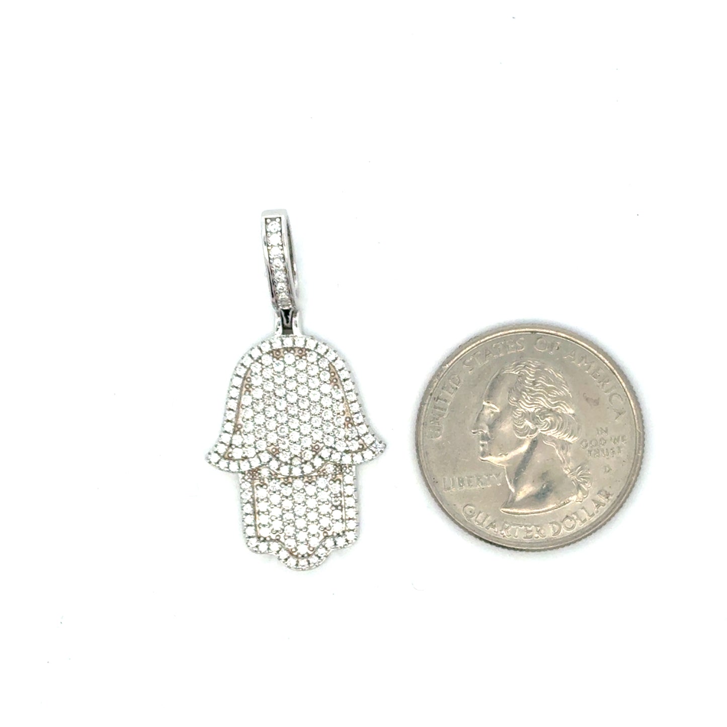 MP-107 (Moissanite Hand Pendant)