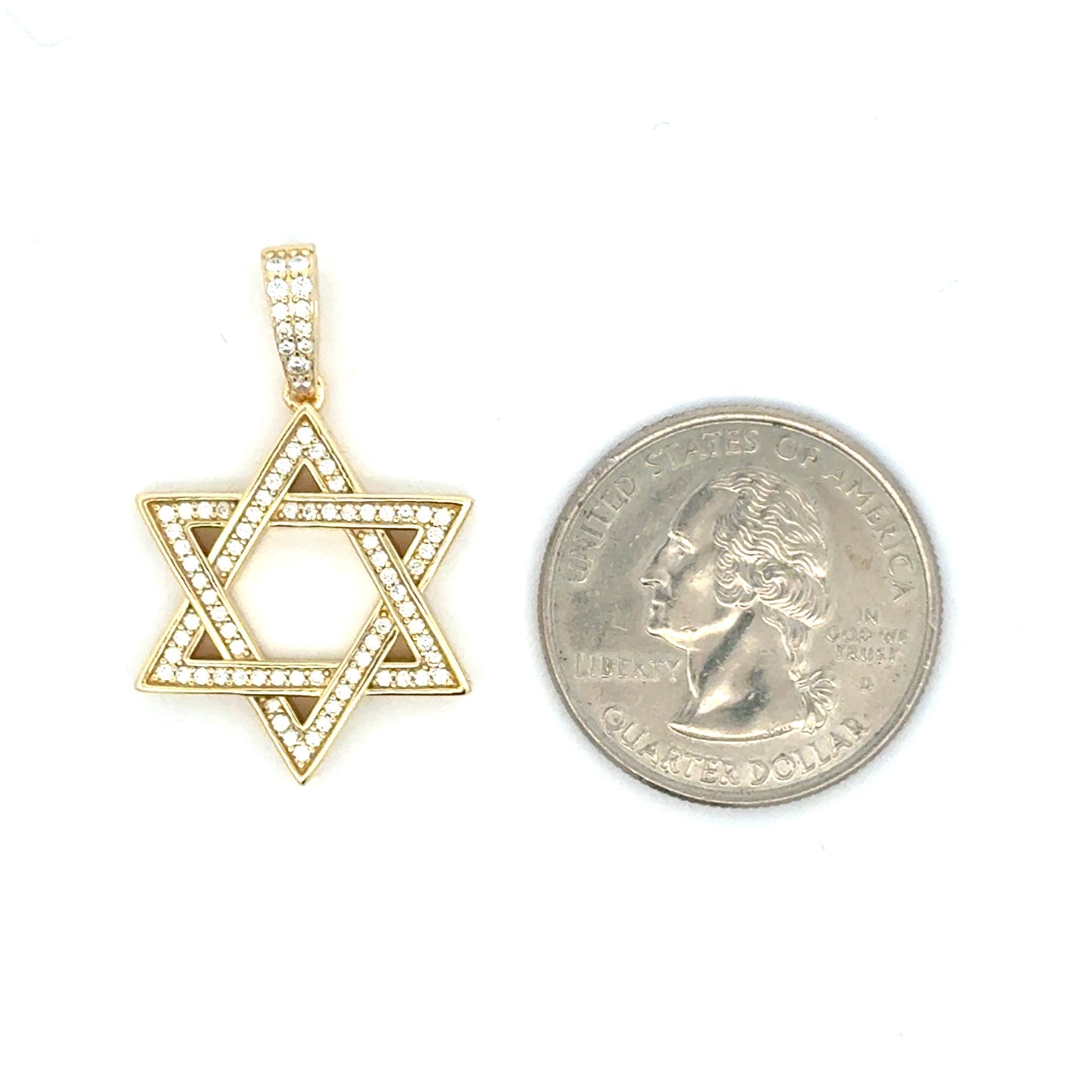 MPM-16 (Colgante de piedra cruzada de plata con moissanita)