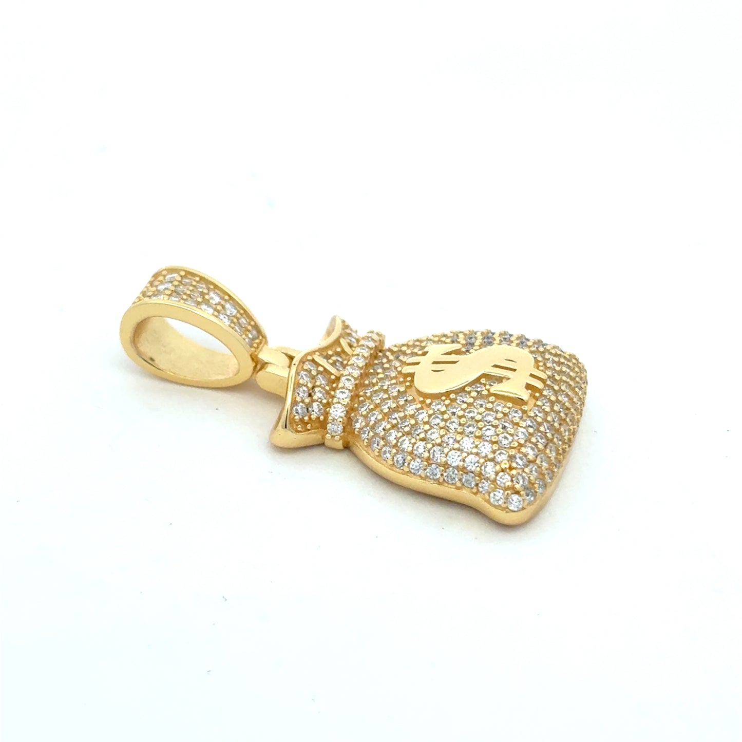 MP-109 (Moissanite Money-Bag Pendant)