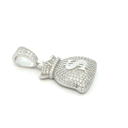 MP-109 (Moissanite Money-Bag Pendant)