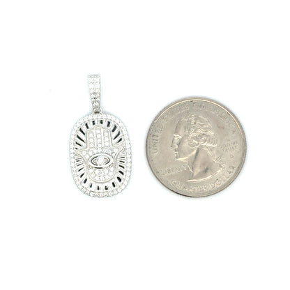 MP-110 (Moissanite Evil-Hand Pendant)