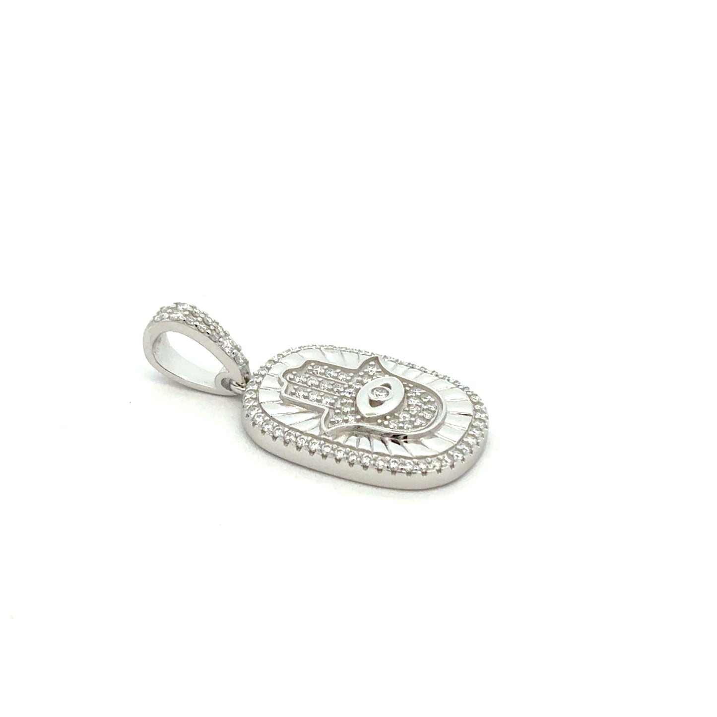 MP-110 (Moissanite Evil-Hand Pendant)