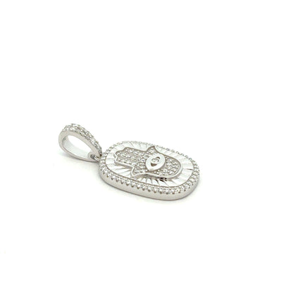 MP-110 (Moissanite Evil-Hand Pendant)