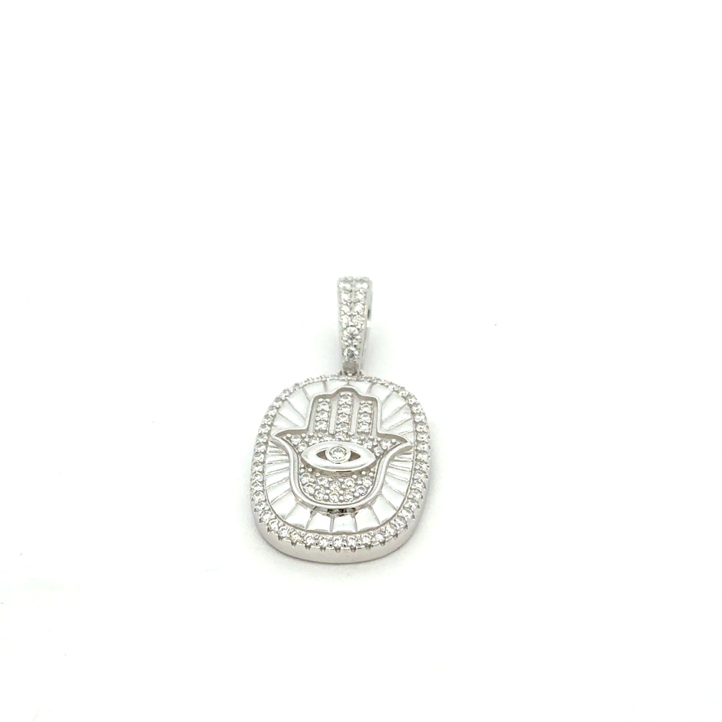 MP-110 (Moissanite Evil-Hand Pendant)