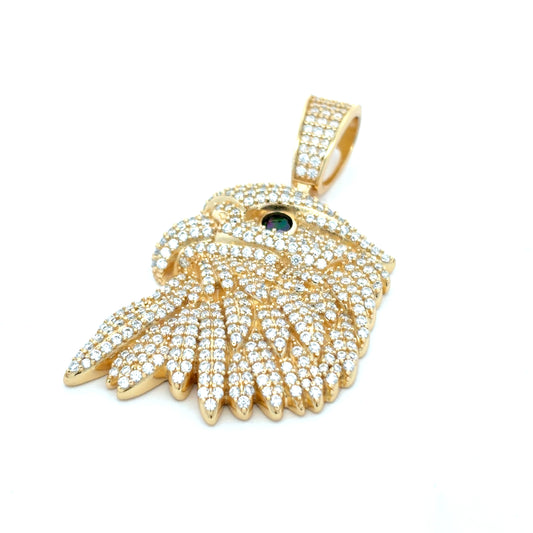 MP-112 (Moissanite Eagle Pendant)
