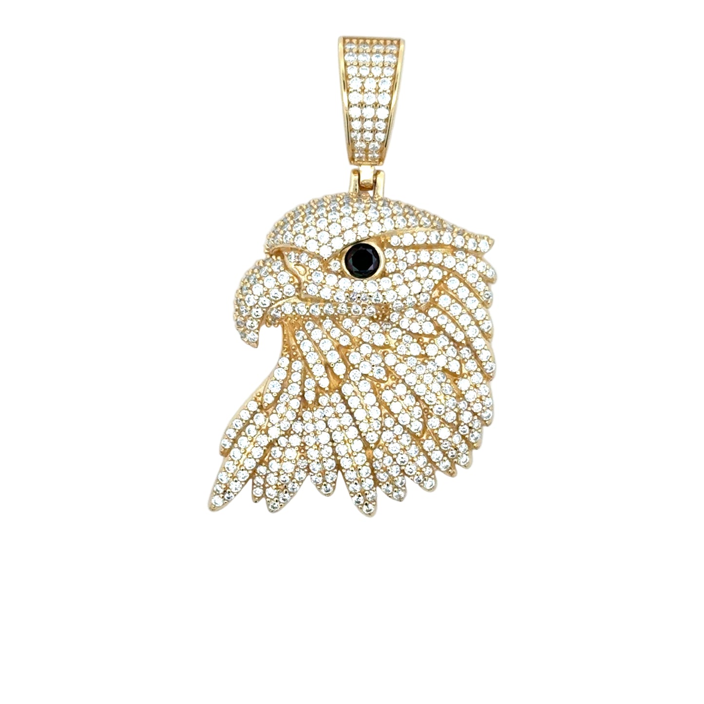 MP-112 (Moissanite Eagle Pendant)