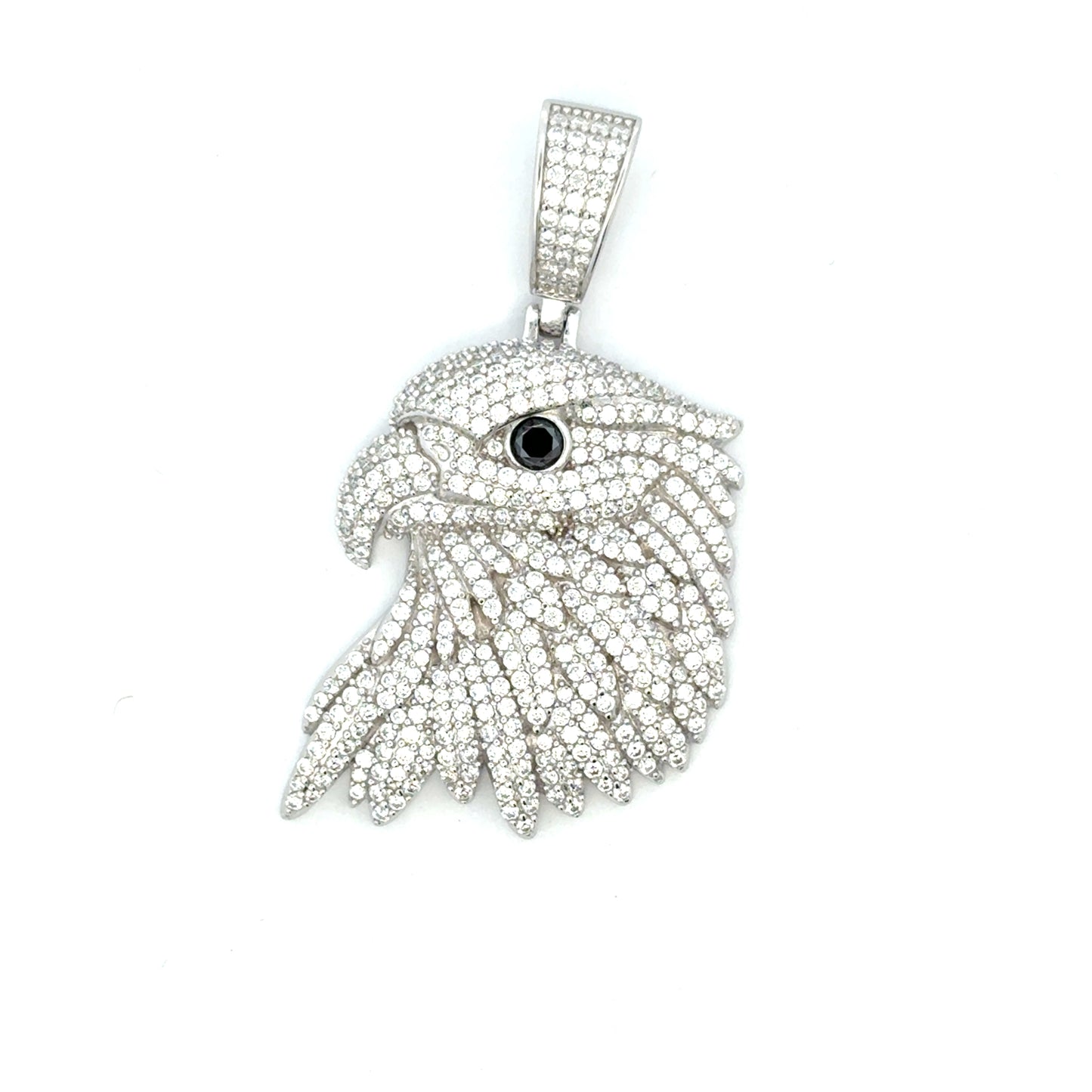 MP-112 (Moissanite Eagle Pendant)