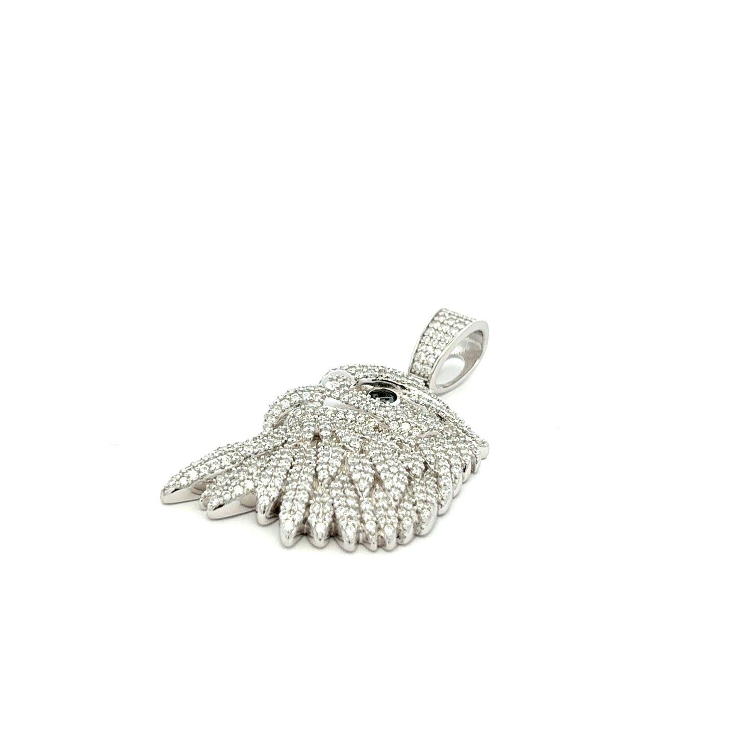 MP-112 (Moissanite Eagle Pendant)