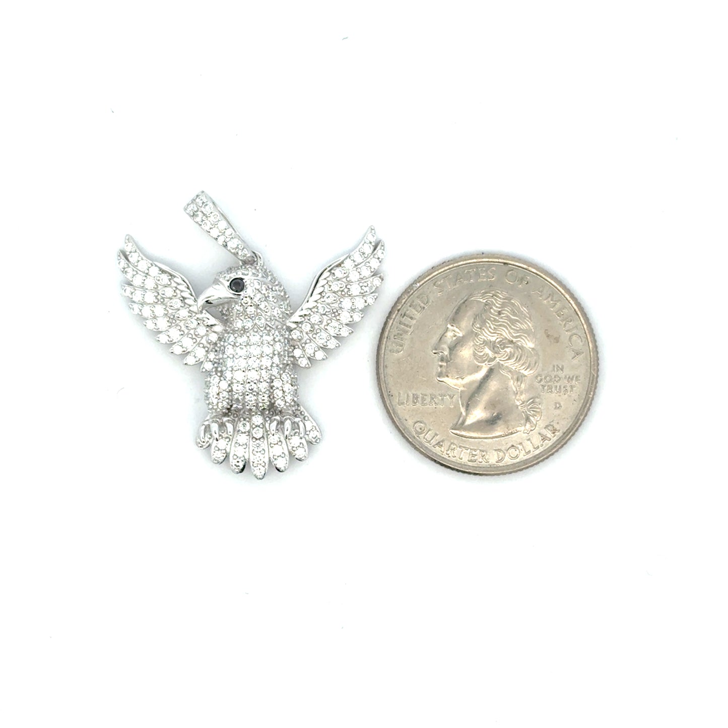 MP-115 (Moissanite Silver Pendant)