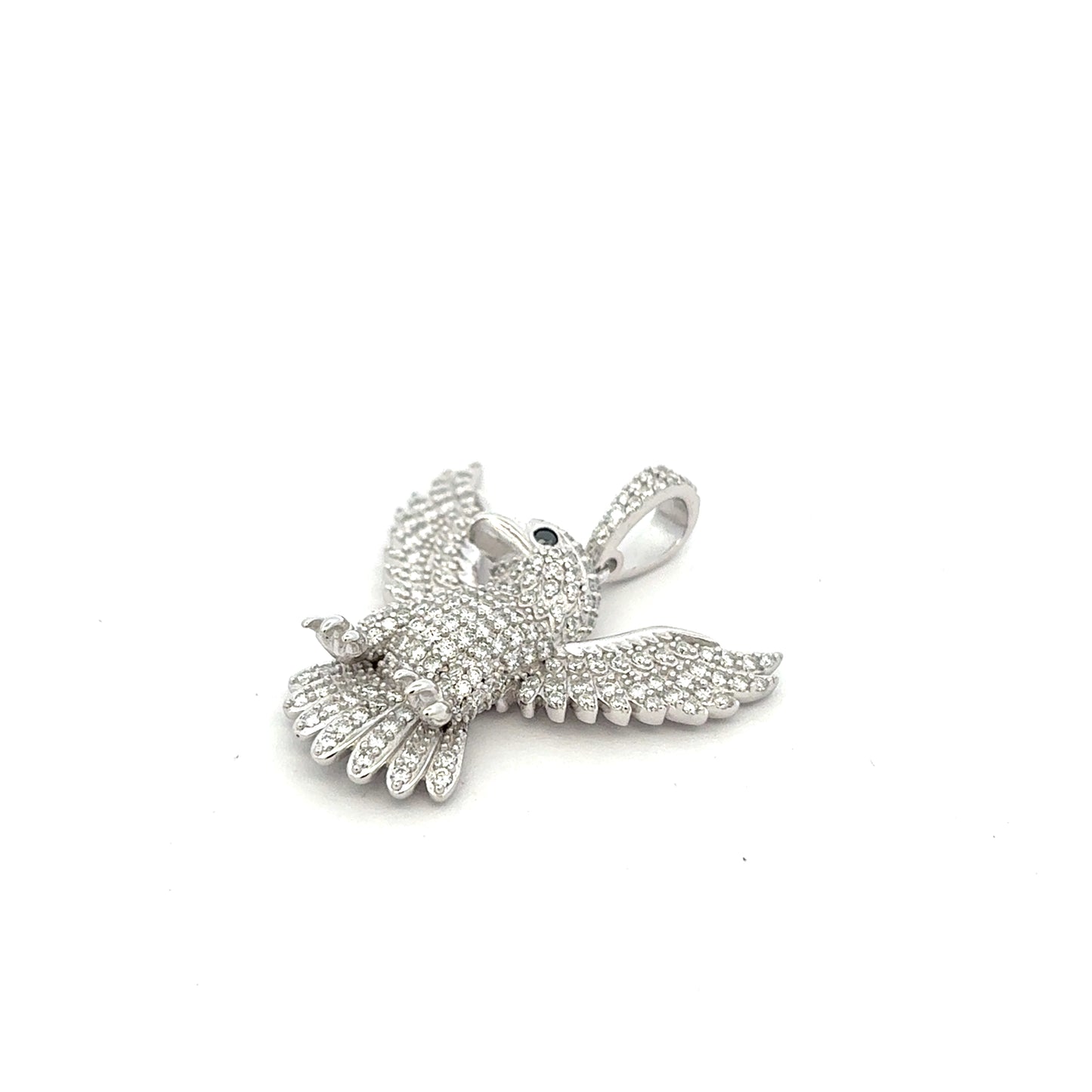 MP-115 (Moissanite Silver Pendant)