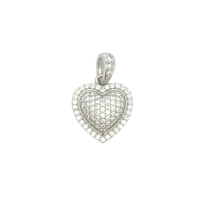 MPM-16 (Colgante de piedra cruzada de plata con moissanita)