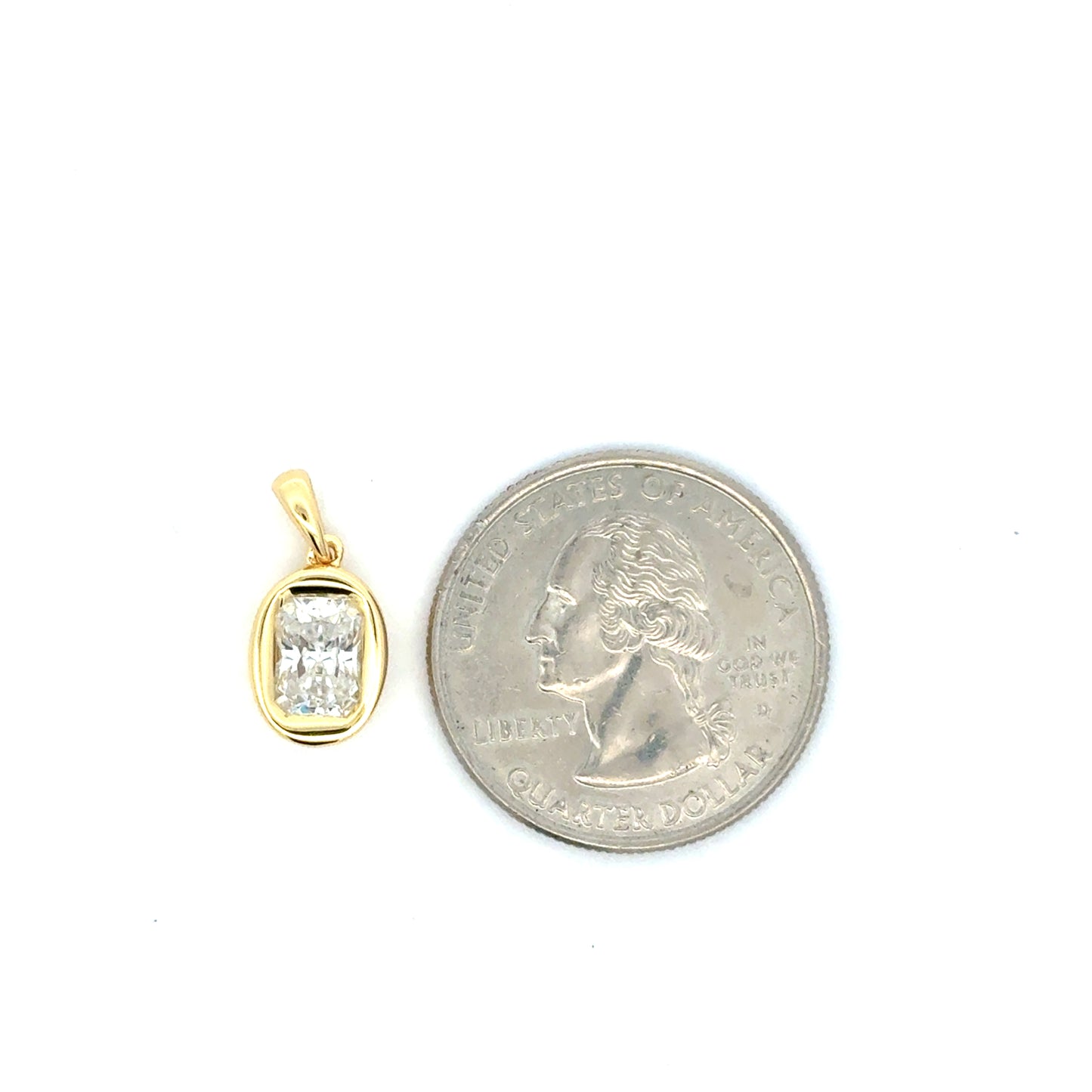 MP-126 (Moissanite Pendant)