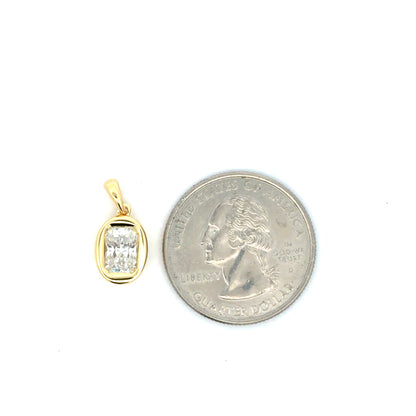 MP-126 (Moissanite Pendant)