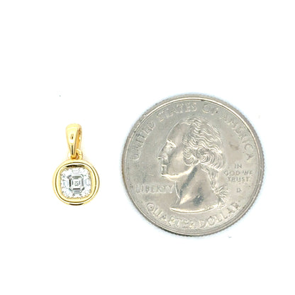 MP-129 (Moissanite Pendant)